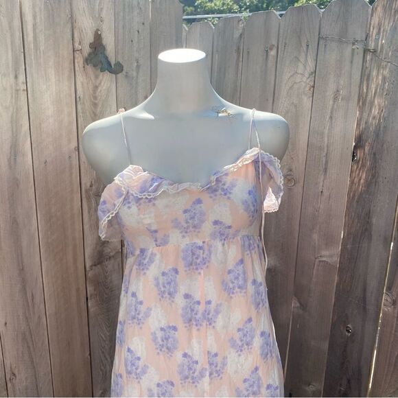 ATHENA PROCOPIOU Violet's Whisper Hippy silk Dress size 1/small - Picture 10 of 16
